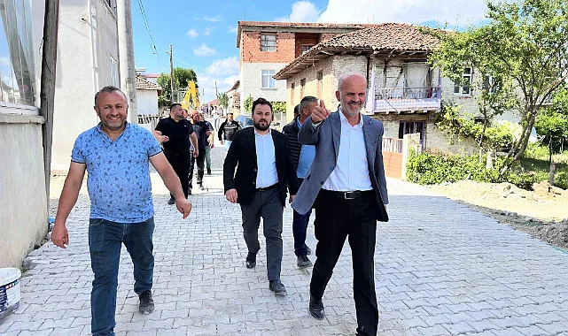Ladik Belediyesi’nden Yol Hamlesi: Kırsal Mahalleler Parke İle Buluşuyor