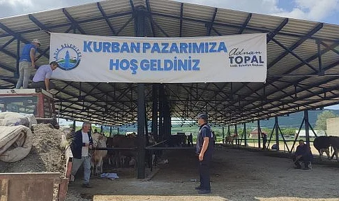 Ladik’te Kapalı Hayvan Pazarı Hizmete Açıldı
