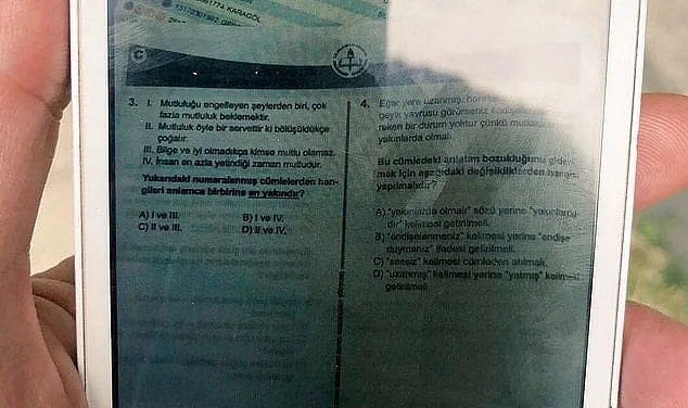 LGS Sorularını Sızdıran Kişi Dönerci Çıktı! Bakan Tekin Canlı Yayında Açıkladı