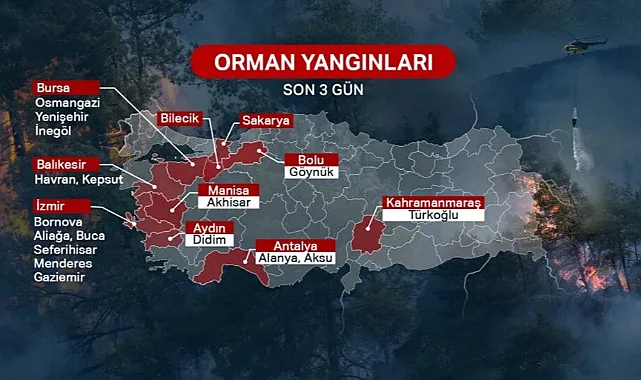 Orman Yangınlarına Karşı Seferberlik