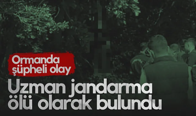 Ormanlık Alanda Şüpheli Olay! Samsun'da Uzman Jandarma Ölü Olarak Bulundu...