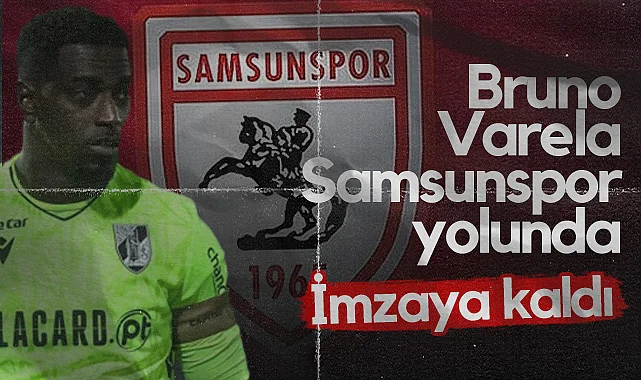 Portekizli Kaleci Bruno Varela Samsunspor Yolunda! İmzaya Kaldı