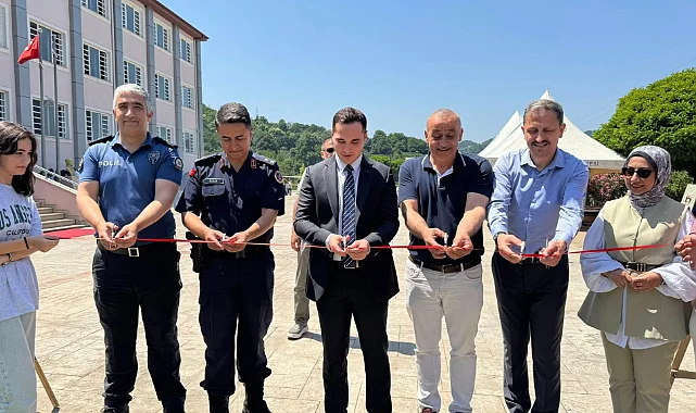 Salıpazarı’nda Öğrencilerden Teknoloji Sergisi