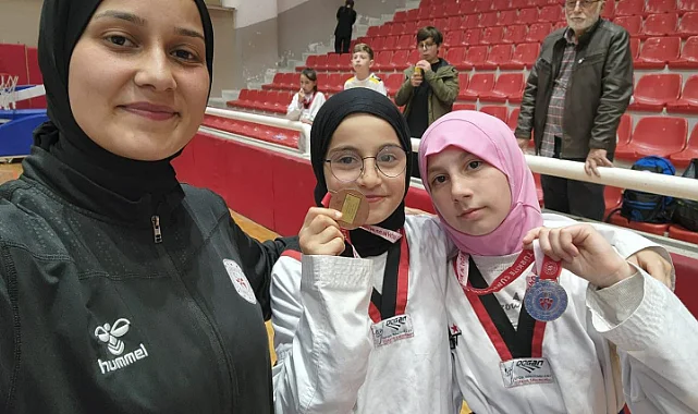 Salıpazarı’ndan Taekwondo’da Çifte Madalya
