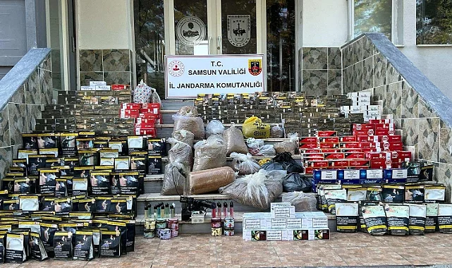 Samsun'da 108 Bin 600 Kaçak Makaron Ele Geçirildi!