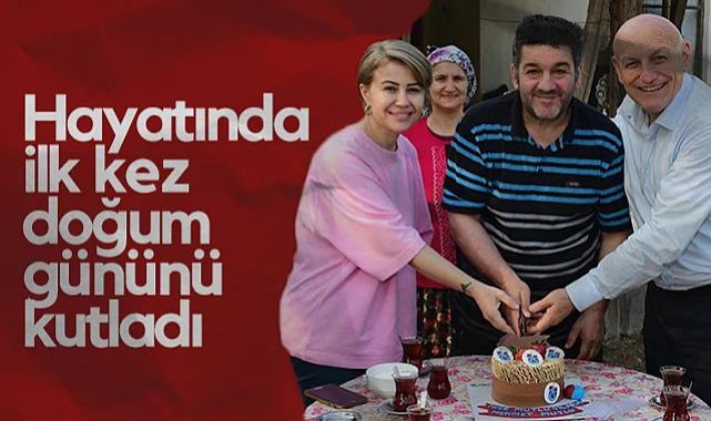 Samsun'da 52 Yaşındaki Epilepsi Hastası İlk Kez Doğum Günü Kutladı