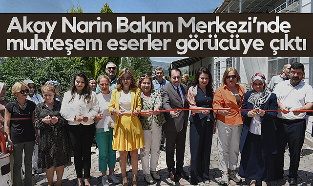 Samsun'da Akay Narin Bakım Merkezi'nde Muhteşem Eserler Görücüye Çıktı