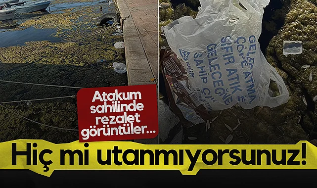 Samsun'da Atakum Sahilinde Rezalet Görüntüler