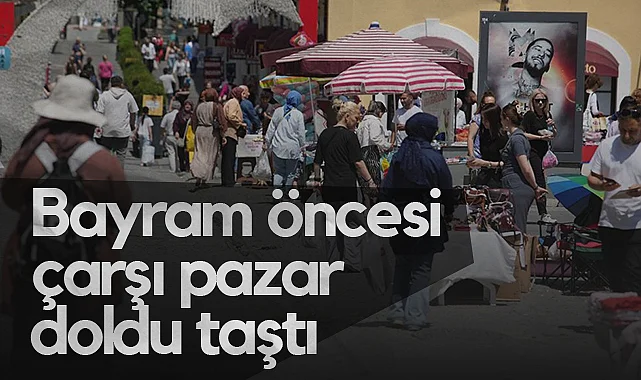 Samsun'da Bayram Öncesi Alışveriş Yoğunluğu