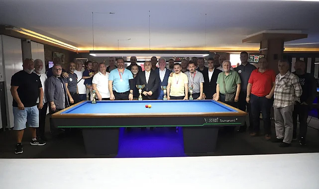 Samsun’da Bilardo Tutkunları Kıyasıya Yarıştı