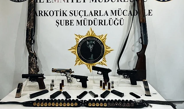Samsun’da Cephanelik Gibi Ev: 2 Kişi Yakalandı