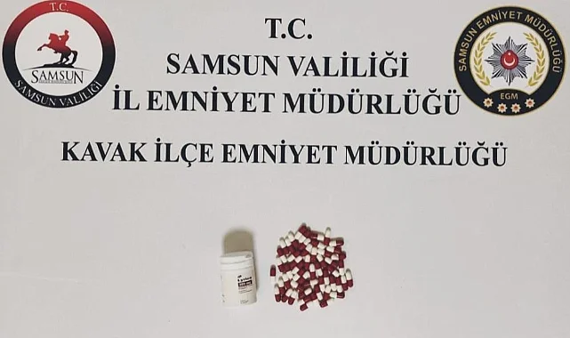 Samsun’da Durdurulan Araçtan Uyuşturucu Çıktı