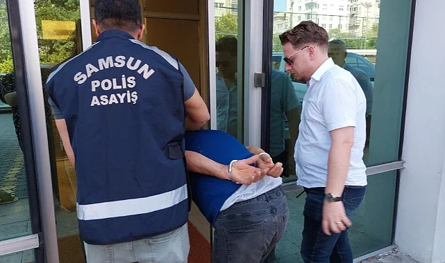 Samsun’da Kafeden Telefon Çalan Zanlı Yakalandı