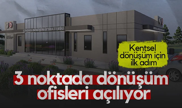 Samsun'da Kentsel Dönüşüm İçin İlk Adım: 3 Noktada Dönüşüm Ofisleri Açılıyor