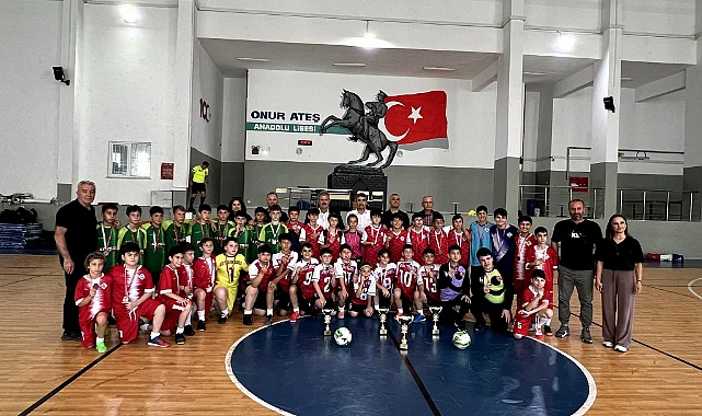 Samsun’da Küçükler Futsal Heyecanı Sona Erdi