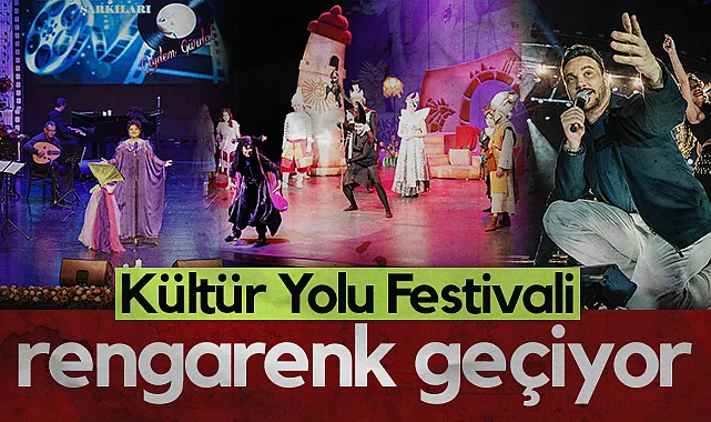 Samsun'da Kültür Yolu Festivali Rengarenk Geçiyor