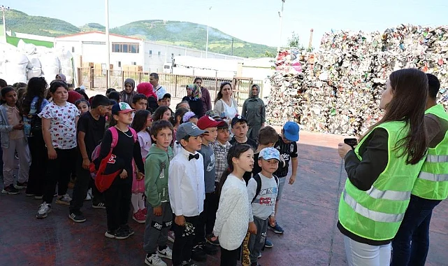 Samsun'da Minik Öğrencilerden Sıfır Atık İçin Örnek Davranış