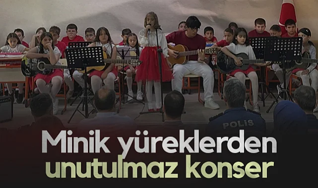 Samsun'da Minik Yüreklerden Unutulmaz Konser