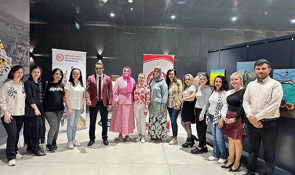 Samsun’da Öğrenci Resimleri Müzede Sergilendi