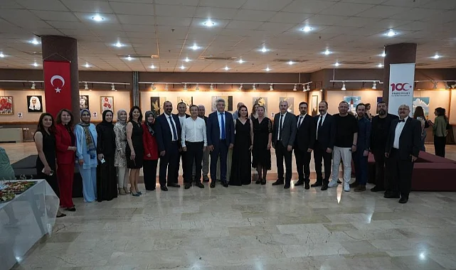 Samsun'da Öğretmenlerden Sanat Dolu Sergi