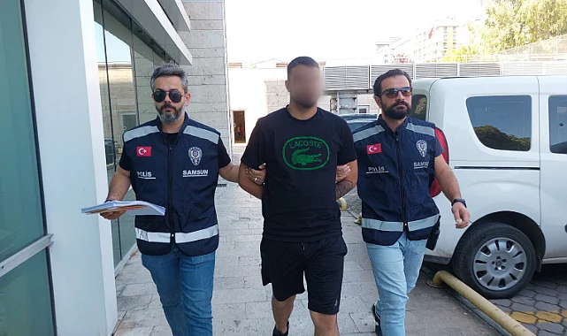 Samsun'da Seyir Halindeki Araca Silahlı Saldıya Tutuklama