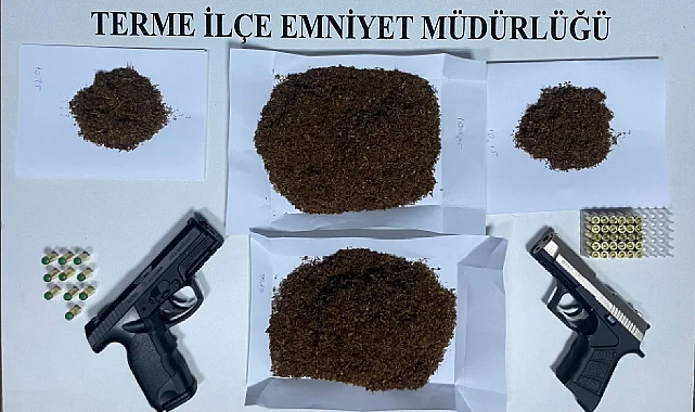 Samsun’da Silah ve Uyuşturucu Operasyonu: 6 Gözaltı