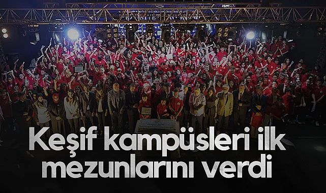 Samsun'da Teknoloji ve Bilimin Töreni: 420 Öğrenci Keşif Kampüslerinden Mezun Oldu