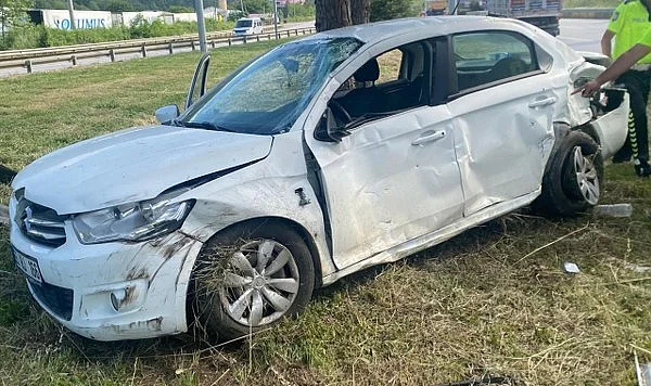 Samsun'da Tır ile Otomobil Çarpıştı: 1 Kişi Yaralandı