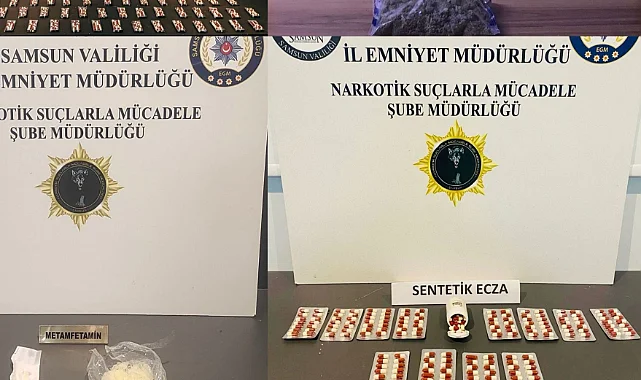 Samsun’da Uyuşturucu Operasyonu: 4 Şüpheli Gözaltına Alındı