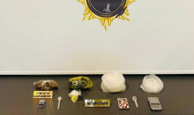 Samsun’da Uyuşturucu ve Silah Operasyonu: 4 Gözaltı