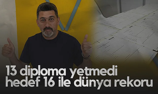 Samsunlu Eğitimciden Guinness Maratonu: 13 Üniversite Bitirdi, Rekor İçin 3 Okul Daha Okuyor