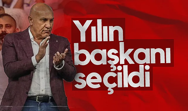 Samsunspor Başkanı Yüksel Yıldırım Süper Lig’de Yılın Başkanı seçildi