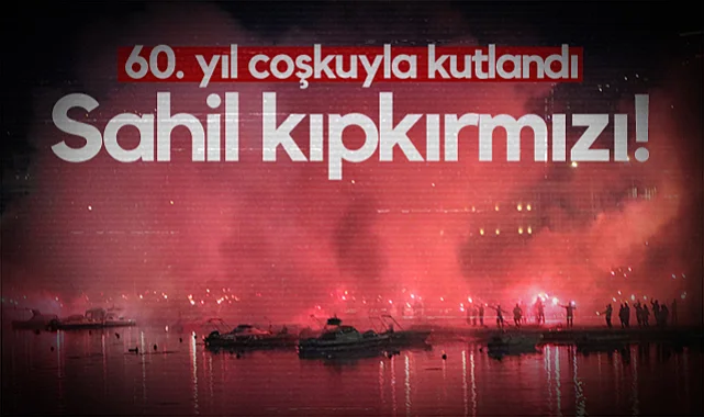 Samsunspor Taraftarlarından 60. Yıl İçin Nefes Kesen Meşale Şovu