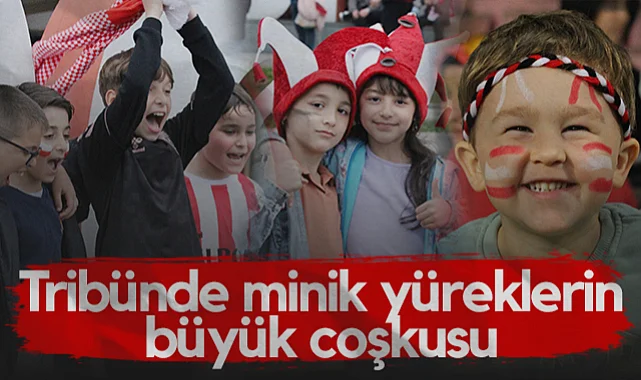 Samsunspor Tribünlerinde Minik Yüreklerin Büyük Coşkusu