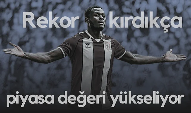 Samsunspor'un Golcüsü Marius Rekor Kırdıkça Piyasa Değeri Yükseliyor