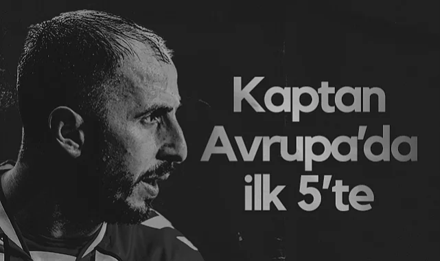 Samsunspor'un Kaptanı Zeki Yavru Avrupa'da İlk 5'te!