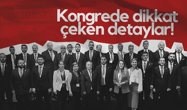 Samsunspor'un Kongresinde Dikkat Çeken Detaylar!