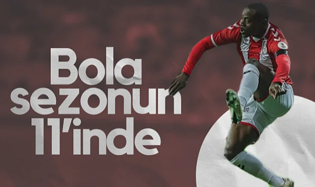 Samsunspor’un Yıldızı Marc Bola Sezonun En İyi 11’ine Seçildi