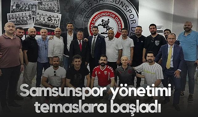 Samsunspor Yönetimi Temaslara Başladı: İlk Ziyaret 1965 Samsunspor Derneği’ne