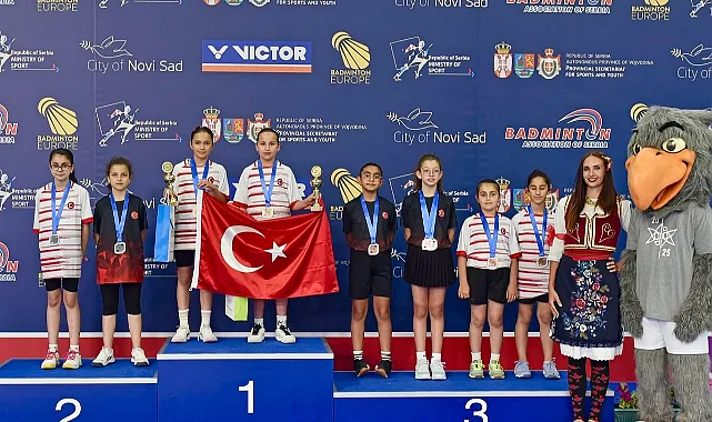 SBB'li Badmintoncular Sırbistan'dan Madalyalarla Döndü