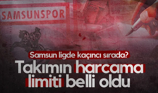 Süper Lig Harcama Limitleri Açıklandı! Samsunspor Ligde Kaçıncı Sırada?
