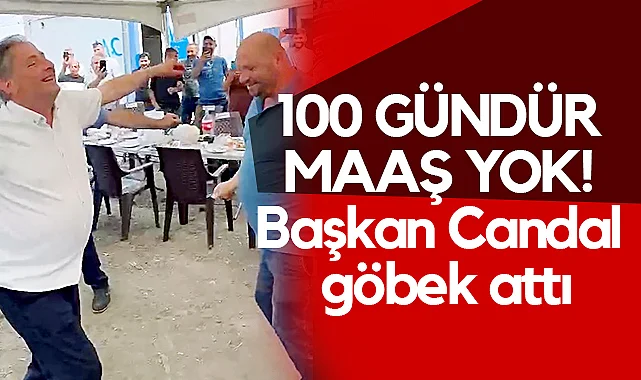 Tekkeköy Belediyesi'nde 100 Gündür Maaş Yok! Başkan Candal Göbek Attı