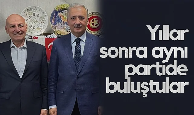 Terme Belediye Başkanı Şenol Kul, Eski Öğrencisi Milletvekili Kadem Mete’yi Ziyaret Etti