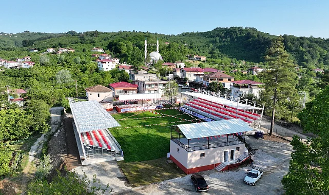 Terme'de Hasan Gemici'nin Adı Spor Kompleksine Verildi