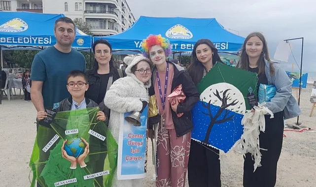 Yakakent’te Uçurtmalarla İklim Değişikliği Mesajı