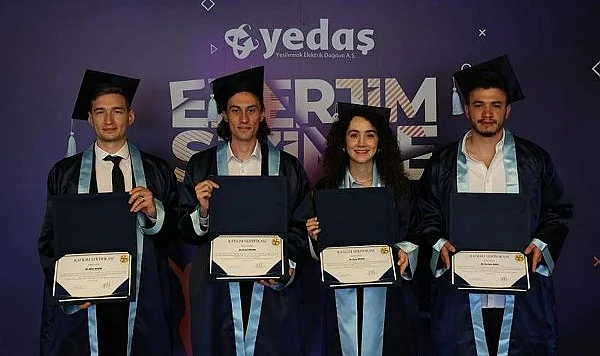 YEDAŞ’ın “Enerjim Sizinle” Programı İlk Mezunlarını Verdi