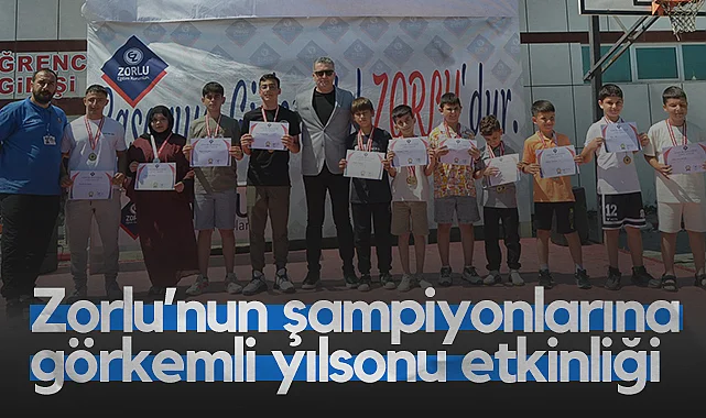Zorlu'nun Şampiyonlarına Görkemli Yılsonu Etkinliği