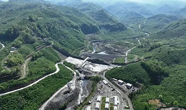 1,2 Milyar TL’lik Salıpazarı Barajı’nda Yüzde 50 Eşiği Aşıldı