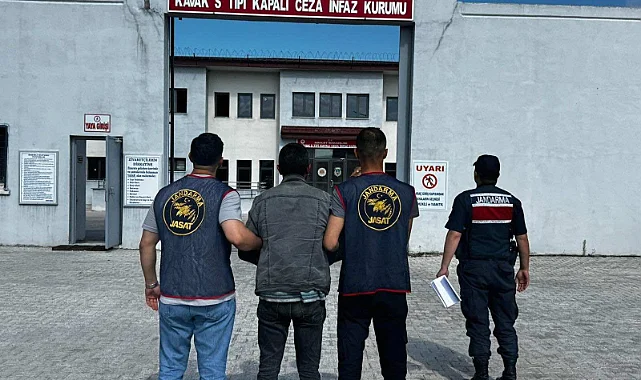 15 Yıl Hapis Cezalı Firari Samsun'da Yakalandı