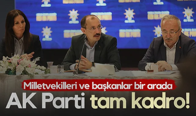 AK Parti Samsun Tam Kadro! Milletvekilleri ve Başkanlar Bir Arada... 